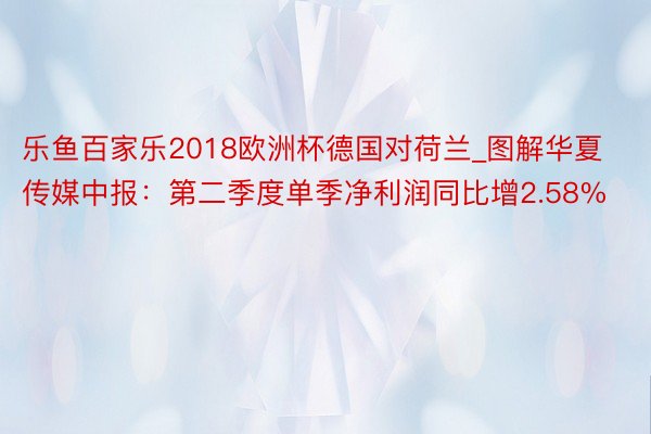 乐鱼百家乐2018欧洲杯德国对荷兰_图解华夏传媒中报：第二季度单季净利润同比增2.58%